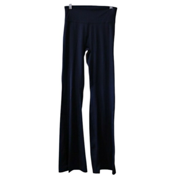 ASR Flare Leg Black Stretchy Full-Length Leggings Small - Picture 1 of 9